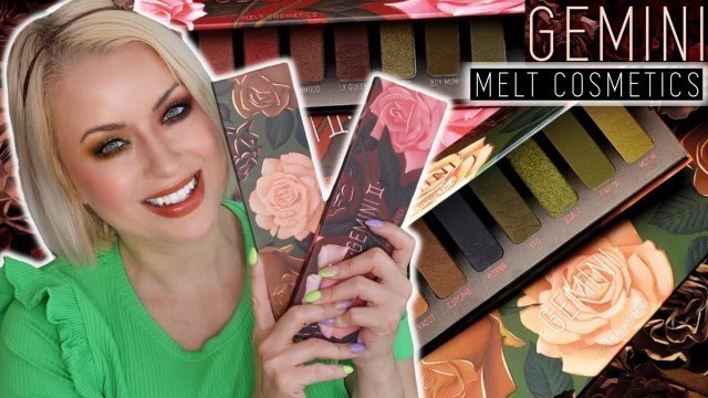 'Melt Cosmetics GEMINI 2 + GEMINI 1 Palette Review | 4 Looks + ALTERNATIVES | Steff\'s Beauty Stash'