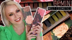 'Melt Cosmetics GEMINI 2 + GEMINI 1 Palette Review | 4 Looks + ALTERNATIVES | Steff\'s Beauty Stash'