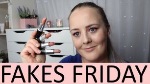 'MAC Lipstick FAKES Are Now HARDER To Spot | FAKE VS REAL | Full Comparison & Swatches | FAKES FRIDAY'