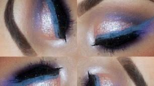 'Shany Cosmetics gel liner and Hard Candy glitter'