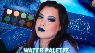 'MELT COSMETICS BAD SIDE ZODIAC COLLECTION WATER PALETTE REVIEW & TUTORIAL'