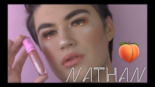 'JEFFREE STAR COSMETICS VELOUR LIQUID LIPSTICK || NATHAN || MAKEUP TUTORIAL!'