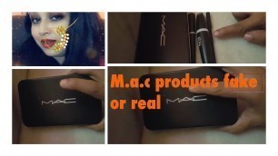 'Mac product Fake or real?'