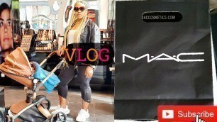 'Makeup shopping vlog | M.A.C #cosmetics |France vlog'