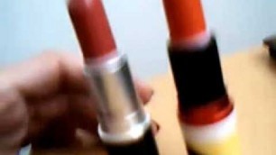 'las 7 diferencias entre labial falso MAC y otro verdadero (fake mac lipstick vs authentic MAC)'