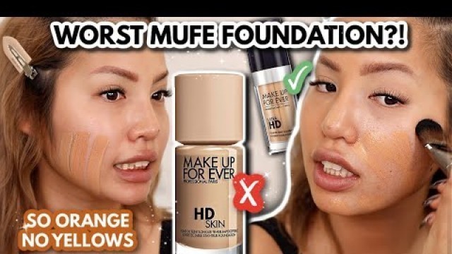 'SAD SHADES | NEW MAKEUP FOREVER HD SKIN FOUNDATION | 12 HR OILY SKIN WEAR TEST'