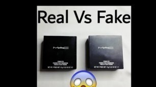 'Real Vs Fake  review |Mac studio fix powder plus foundation|