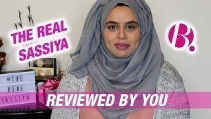 'Reviewed By You | The Real Sassiya | B. Cosmetics'