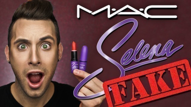 'FAKE ASS M•A•C Selena Lipsticks! | PopLuxe'