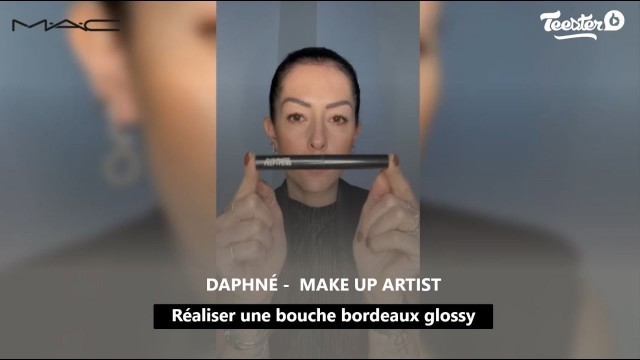 'Comment réaliser une bouche bordeaux glossy ?  | M•A•C Cosmetics France'