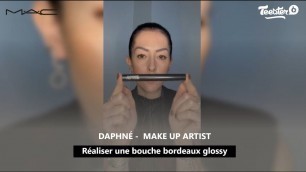 'Comment réaliser une bouche bordeaux glossy ?  | M•A•C Cosmetics France'