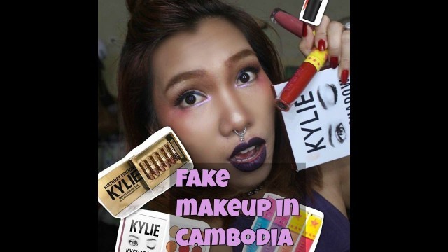 'Spot the Fake makeup  Jetfreestar,Kylie,Mac'