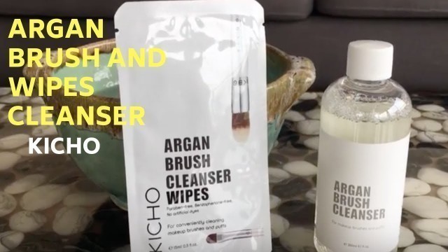 'Kicho Argan Brush Cleanser'