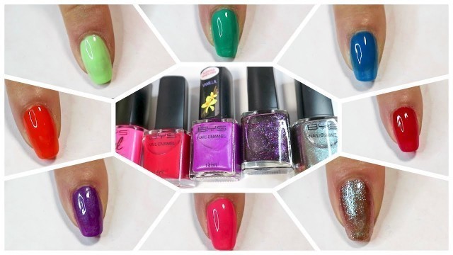 'BYS Cosmetics Nail polish SWATCHES'