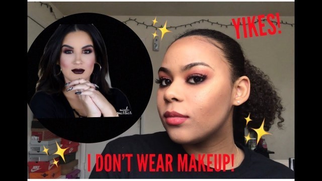 'I try to recreate Nicole Guerriero’s Vampy Fall Look! || I DON’T WEAR MAKEUP! || DK'