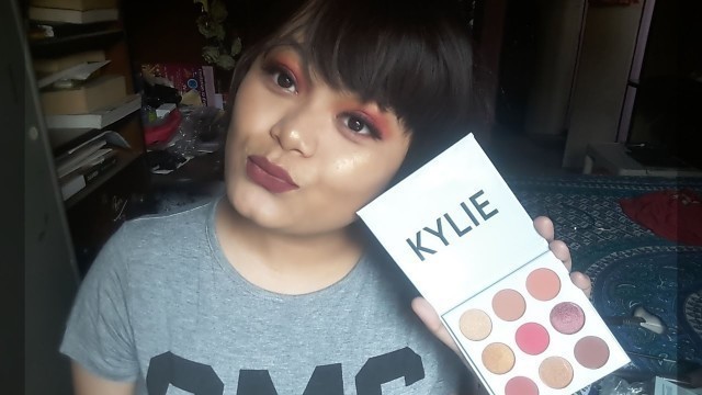 'KYSHADOW KYLIE COSMETICS BURGUNDY PALETTE | MAKEUP TUTORIAL | KRISTINA CHEE'