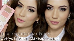 'Everyday Glam Makeup Tutorial | #PippaForBlankcanvas'