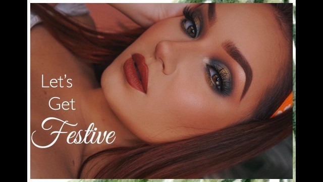 'A Festive Look ft. Sigma Beauty Enchanted Palette + Timeless Beauty Brush Set'