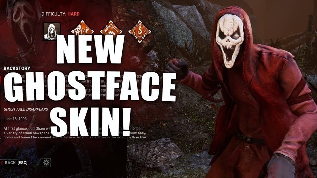 'NEW GHOSTFACE SKIN! Ghostface and Hag Gameplay Dead By Daylight'