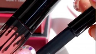 'Kylie Cosmetics Matte Lip kit Swatches: Don’t Trip, Leave Him On Red, Risque'