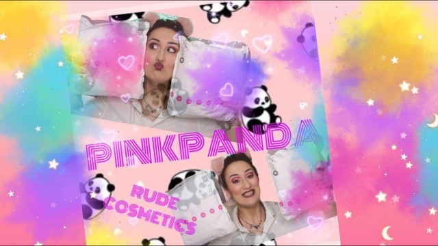 'UNBOXING PINKPANDA.IT || HAUL PINKPANDA || RUDE COSMETICS'