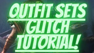 'DEAD BY DAYLIGHT| HOW TO PUT DIFFERENT COSMETIC PIECES ON SETS GLITCH TUTORIAL!'