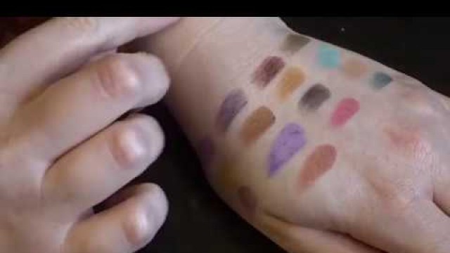 'BHCosmetics Zodiac Palettes 1 & 2 | Swatch and Compare'