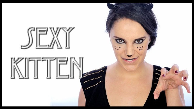 'Sexy Kitten carnival makeup tutorial | Silvia Quiros'