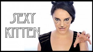 'Sexy Kitten carnival makeup tutorial | Silvia Quiros'