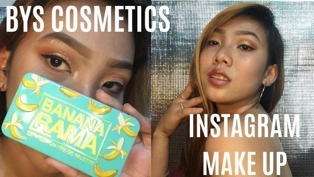 'VLOG#15 Instagram Makeup/Banana Rama by BYS COSMETICS’ Review'