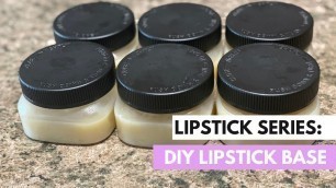 'DIY LIPSTICK BASE | LIPSTICK SERIES | DIY MATTE LIPSTICKS FOR COSMETIC LINE'