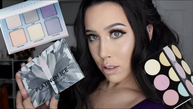 'NEW! Jeffree Star Cosmetics PLATINUM ICE Skin Frost | Comparisons!'