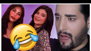 'KYLIE JENNER DOES KIM K\'s MAKEUP | PRO MUA REACTS #MAKEUP #KYLIEJENNER'