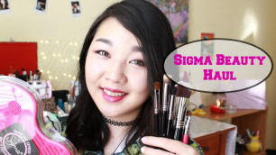 'Sigma Beauty Haul'