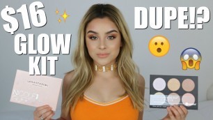 'ABH NICOLE GUERRIERO GLOW KIT DUPE!! | Aidette Cancino'