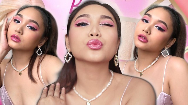 'BARBIE INSPIRED MAKEUP USING BARBIE PRODUCTS! Barbie x BYS Collection | Lou Sanchez'