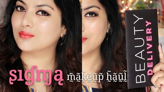 'Sigma Beauty Haul | Sigma Makeup Brushes | Trystwithvanillagirl'