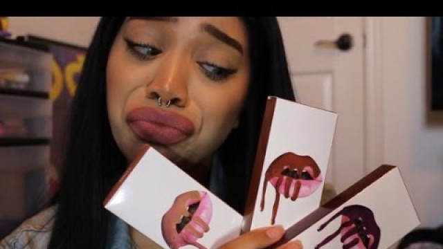 'FIRST IMPRESSIONS: KYLIE JENNER LIP KITS + LIP SWATCHES'