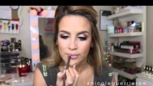 'Get ready makeup | Nicole Guerriero Get Ready With Me Holiday Party Makeup Hair Nails Outf'