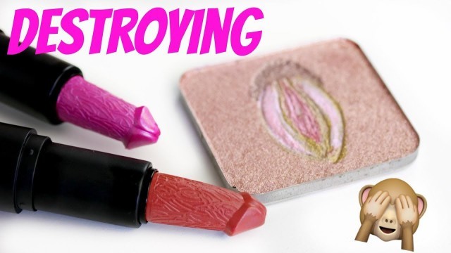 'Destroying Rude Makeup! - Bitch Slap Cosmetics | THE MAKEUP BREAKUP'