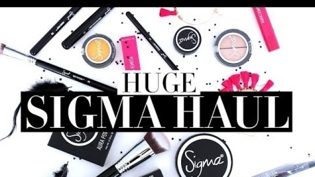 'HUGE SIGMA BEAUTY HAUL | FASHION CONFESSION'