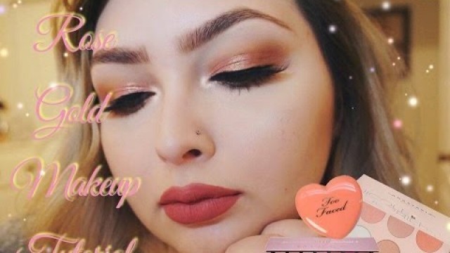 'Rose Gold Makeup Tutorial | NICOLE GUERRIERO GLOW KIT'