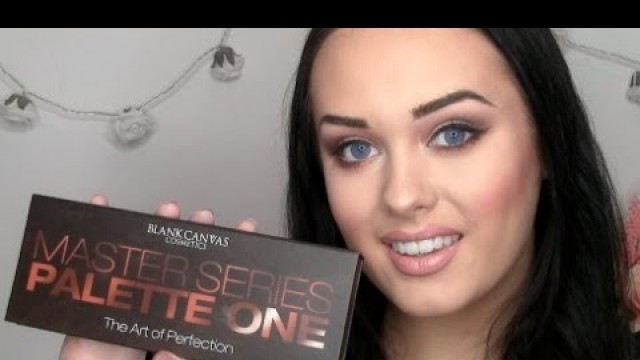 'Master Series Palette One Tutorial | Blank Canvas Cosmetics'