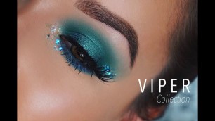 'Standout Emerald Eyes Ft. Sigma Beauty VIPER Palette'