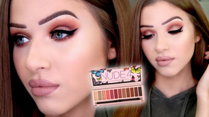 'Trying BYS Nude 4 Palette! Makeup Tutorial & First Impressions/Review'