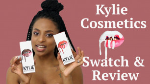 'Kylie Cosmetics Lip Kit?? | Swatches + Review + Dupes | PeigyStyles'