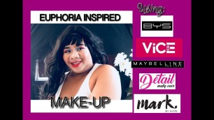 'GANDARRAxLIFE | EUPHORIA INSPIRED MAKE-UP | BYS | ViceCosmetics | Maybeline | Detail Makeup |  MARK'