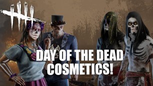 'DAY OF THE DEAD COSMETICS! | Dead By Daylight THE LEGION GAMEPLAY'