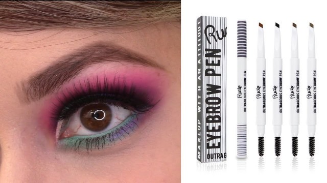 'OUTRAGEOUS EYEBROW PEN - Rude Cosmetics'