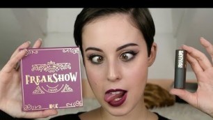 'FREAK SHOW di Mulac Cosmetics: Prime Impressione + SWATCH comparazione! 